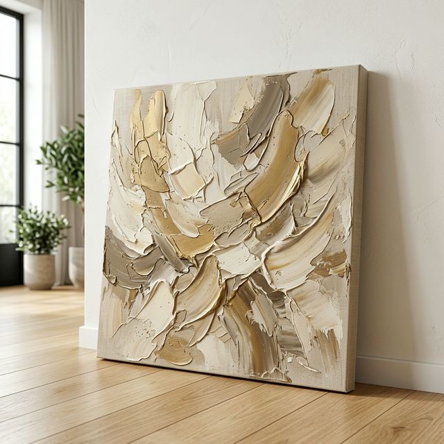 Abstract Textured Art